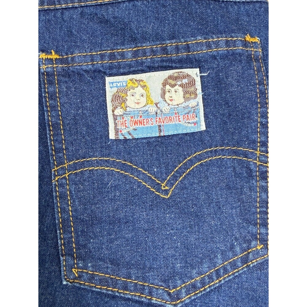 Rare Collectible Vintage Levi's Owner's Favorite Pair Denim Skirt Size 8